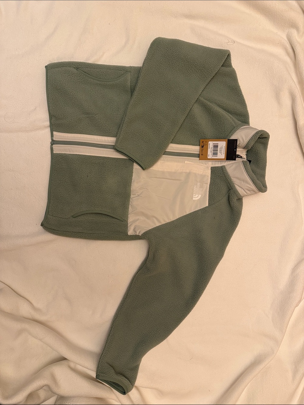 The North Face Men’s Full-Zip Fleece Jacket - Sage